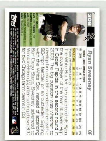Карта на Райън Суини 2005 Topps Black #308 - Бейзболни картички С надпис