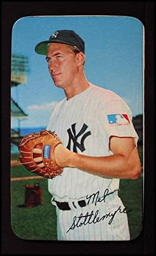 1970 Topps # 27 Мел Стоттлмайр Ню Йорк Янкис (Бейзболна картичка) EX/MT йорк Янкис
