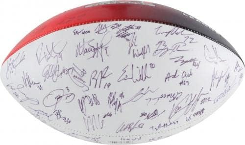 Екипът на Шампионската LVI Суперкупата на Лос Анджелис Рэмс 2022 Подписа Футболно споразумение PSA DNA COA - Футболни топки С автографи