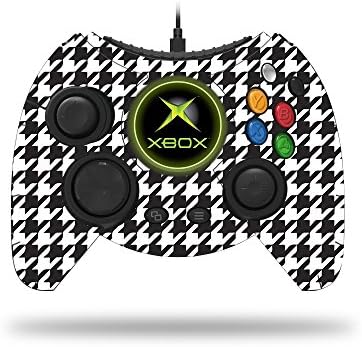 Калъф MightySkins, съвместим с контролера на Microsoft Xbox One Hyperkin Дюк - Houndstooth | Защитен, здрав и уникален винил калъф | Лесно се нанася и е оттеглено | Произведено в САЩ