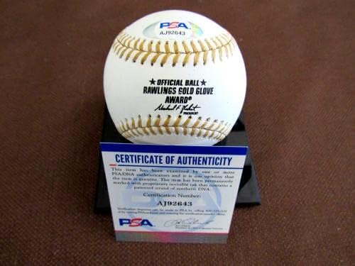 Боби Ричардсън # 1 5 X Gg 61-65 Mvp Ws Янкис Подписаха Авто Gg Baseball Psa / Бейзболни топки с ДНК-автограф