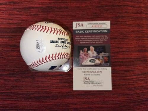 Нико Хорнър е Подписал Официалната Звезда на Мейджър лийг бейзбол Чикаго Къбс JSA - Бейзболни топки с Автографи