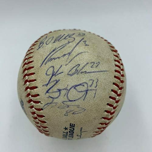 Джордж Springer Начинаещи 2013 година в отбора Оклахома Сити Редхокс Подписа бейзболен договор с JSA - Бейзболни топки с автографи