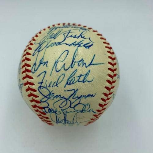 Прекрасен екип на Чикаго Уайт Сокс от 1968 г. Подписа договор с JSA COA Американската лига бейзбол - Бейзболни топки с Автографи