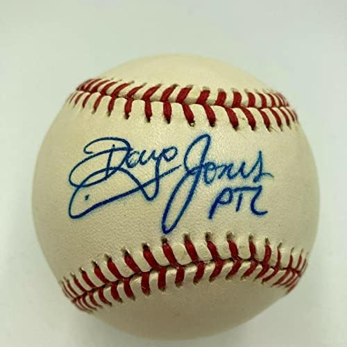 Дъг Джоунс подписа Официален договор с Легендата Негритянской лига на Мейджър лийг Бейзбол JSA COA - Бейзболни топки с Автографи