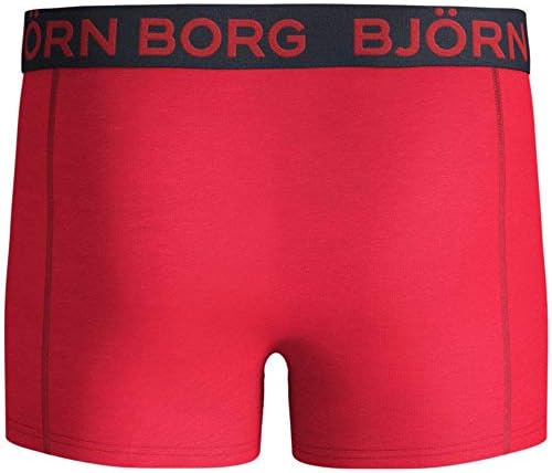 Къси панталони-боксерки Bjorn Borg Boy ' s от 2 теми с тигровым принтом и Обикновена, ярко оранжево