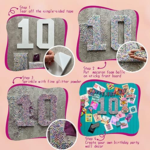 Най-добрите идеи за подарък за рожден ден за 10-годишно момиче, Комплект за създаване на стенни колажи със собствените си ръце, за момичета - Модерни подаръци за рожд?