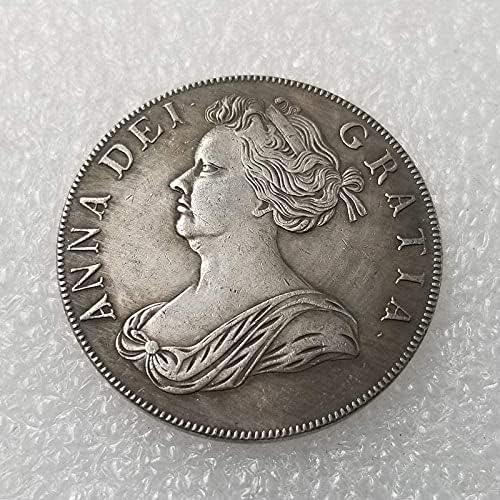 Старинни Занаяти 1706 г., Британска са подбрани Монета от Месинг със Сребърно покритие, Възпоменателна Монета