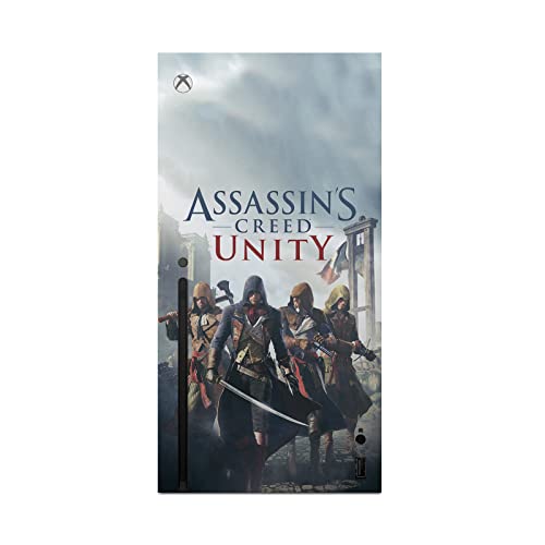 Дизайн на своята практика за главата Официално Лицензирана Корица за игра Assassin ' s Creed Vinyl Стикер Unity Key Art Детска Стикер на кожата, която е Съвместима с конзолата Xbox Seri