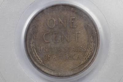 Монети, Монетен двор на САЩ 1909 година VDB Lincoln Wheat Cent VF35 PCGS