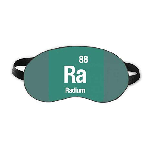 Ra Радий Химически Елемент Науката На Съня Защитен Екран За Очите Мека Нощна Превръзка На Очите На Сивата Чанта За Носене