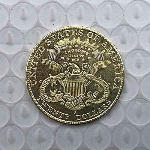 Вызовная Монета 1893 Реплика Възпоменателни монети С Мед покритие Антикварное Изработка Производител на Чуждестранни