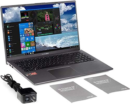 Лаптоп ASUS VivoBook F512DA, 15,6 FHD дисплей, AMD Ryzen 3 3200U с честота до 3,5 Ghz, 12 GB оперативна памет, 512 GB NVMe SSD, Vega 3, HDMI, четец на карти памет, Wi-Fi, Bluetooth, Windows Pro 10