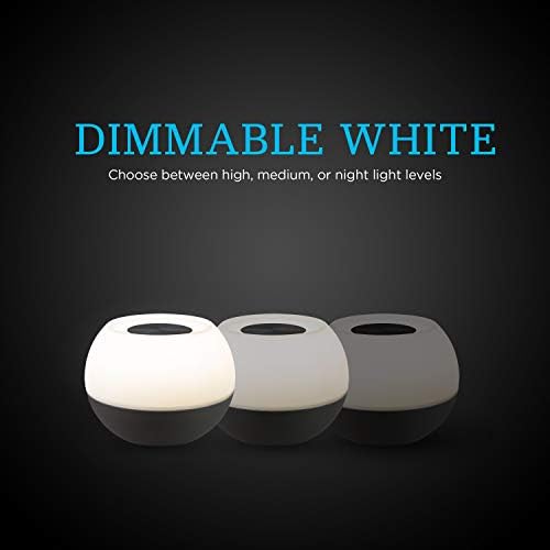 Светеща led лампа, с променящ се цвят, Модерен лека нощ, Димиране Бял и цветен RGB, включване /изключване на допир сензора,