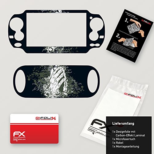 Стикер-стикер на Sony PlayStation Vita Design Skin Черно Купидон за PlayStation Vita