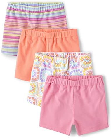 The Children ' s Place / Модни Утягивающие шорти за малки момичета и 4 бр.