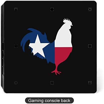 Петел Texas Флаг PVC Залепваща Стикер, Защитен Стикер за кожата Стикер за PS4 Pro/PS4 Slim Controller