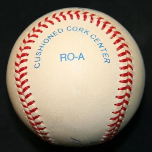 Луис Апарисио, Подписано Играта на топка с автограф OAL срещу HOF White Sox PSA/DNA AL87561 - Бейзболни топки с автографи