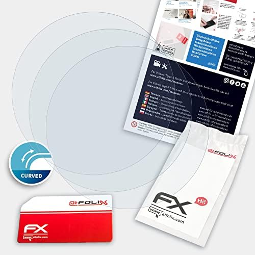 Защитно фолио atFoliX, съвместима със защитно фолио Garmin Vivomove Sport Протектор, Сверхчистая и гъвкаво защитно фолио FX за екрана (3X)