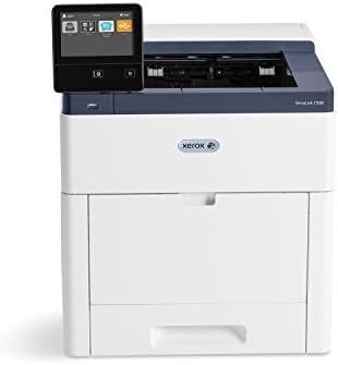 Цветен лазерен принтер Xerox C500/N VersaLink Letter/Legal със скорост на печат до 45 стр/мин, USB/Ethernet Тава 550-Листа Универсално тава за 150 листа с 5-инчов дисплей (обновена)