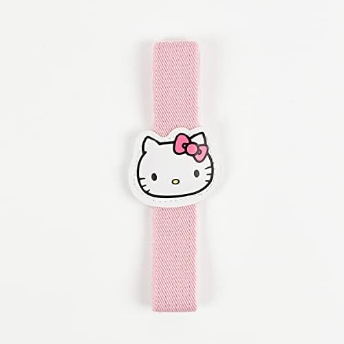 IQUEST Sanrio Кутии за закуска Hello Kitty Bento Плосък Еластичен Колан Розов