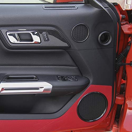 20PCS Пълен Комплект за Вътрешен дизайн на Облицовки и Аксесоари за Ford Mustang 2015-2020 (Въглеродни влакна)
