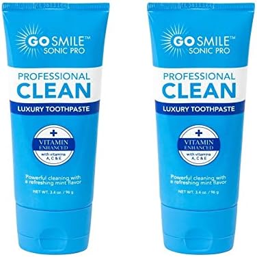 Паста за зъби GO SMILE Professional Clean Клас Апартамент за избелване на зъбите - Средство за избелване на зъбния емайл и пятновыводителя за пътуване, не предизвиква чувствите