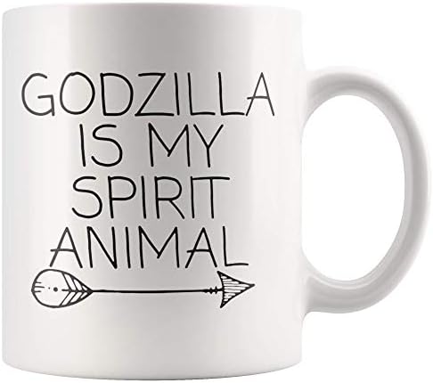 Чаша Годзила / My Animal Spirit Is Godzilla Кафеена Чаша / Керамична Чаша Годзила 11 грама