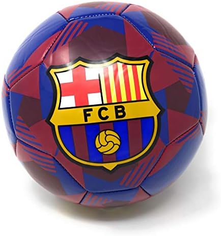 Футболна топка FC Barcelona Размер на 5 Messi Барса Futbol Балон de Futbol Официалната разрешително - чудесно за детски футболен топката, играчи, треньори, Коучей | Футболни трениро