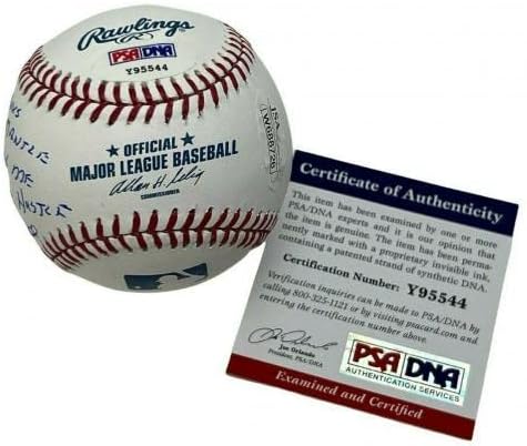 Бейзболни топки с автограф на Пит Роуза Благодаря Мики Мэнтлу За това, че нарече ме Чарли ХастлPSA - Бейзболни топки с автографи
