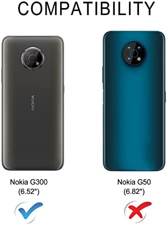 Калъф ZONNAVI за Nokia G300, една чанта-портфейл с държач за карти, Калъф от Изкуствена кожа Premium [Магнитен] [Поставка