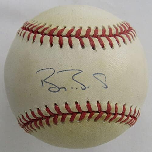 Бари Бондс Автограф с Автограф Rawlings Baseball JSA AG62979 - Бейзболни Топки С Автографи