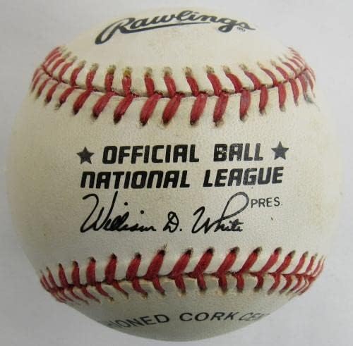 Автограф На Карл Эрскина С Автограф Rawlings Baseball B120 - Бейзболни Топки С Автографи