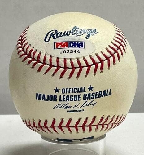 Дейвид Райт е подписал Официален договор MLB Бейзбол PSA/DNA J02544 Метс - Бейзболни топки с Автографи