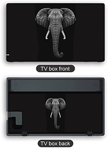 Главата на Слон с Рога Декор Термоаппликации Стикер на Кутията на Кожата Защитна Лицева панел за Nintendo Switch
