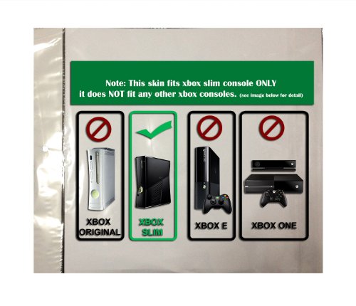 Vinyl корица Xbox skins triple guns decals за по-тънка xbox 360 конзола.