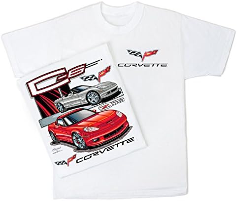 Тениска Hot Тениски Corvette C6: 2005-2013 Z06 ZR1 Chevy Vette Grand Sport