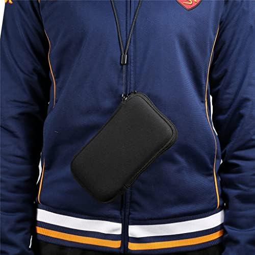 SDFGH Неопреновая чанта за телефон, джоб за мобилен телефон, Градинска Мъжки кобур с клипс за надбедрен колан (Цвят: