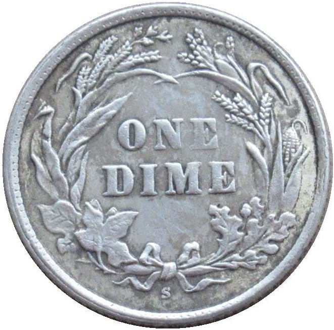 Американски Фризьор 10 Стотинки 1913 година, сребърно покритие Копие на Възпоменателни монети