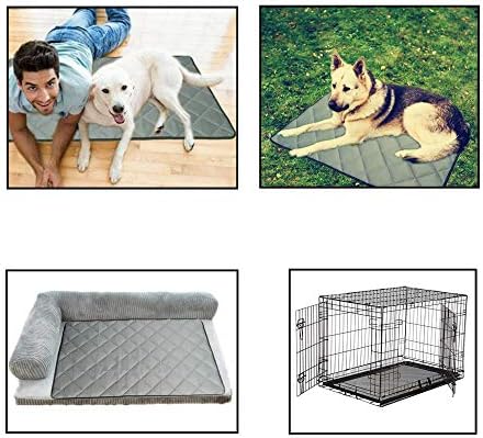 VOLUKA Подложка за легла за кучета - Моющийся подложка за детска градина, Противоскользящий подложка за клетка за кучета е идеален за легла за кучета, кутия и детска гр