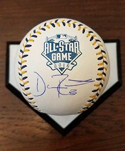 Автограф на ДЕЙВ РОБЪРТС All Star Baseball, Сертифициран JSA, Подписан Dodgers - Бейзболни топки с автографи
